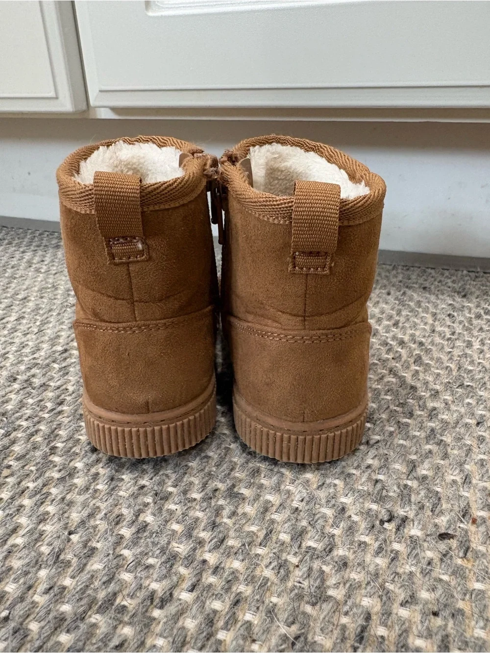 CAT & JACK | Arlo Fuzzy Suede Boots